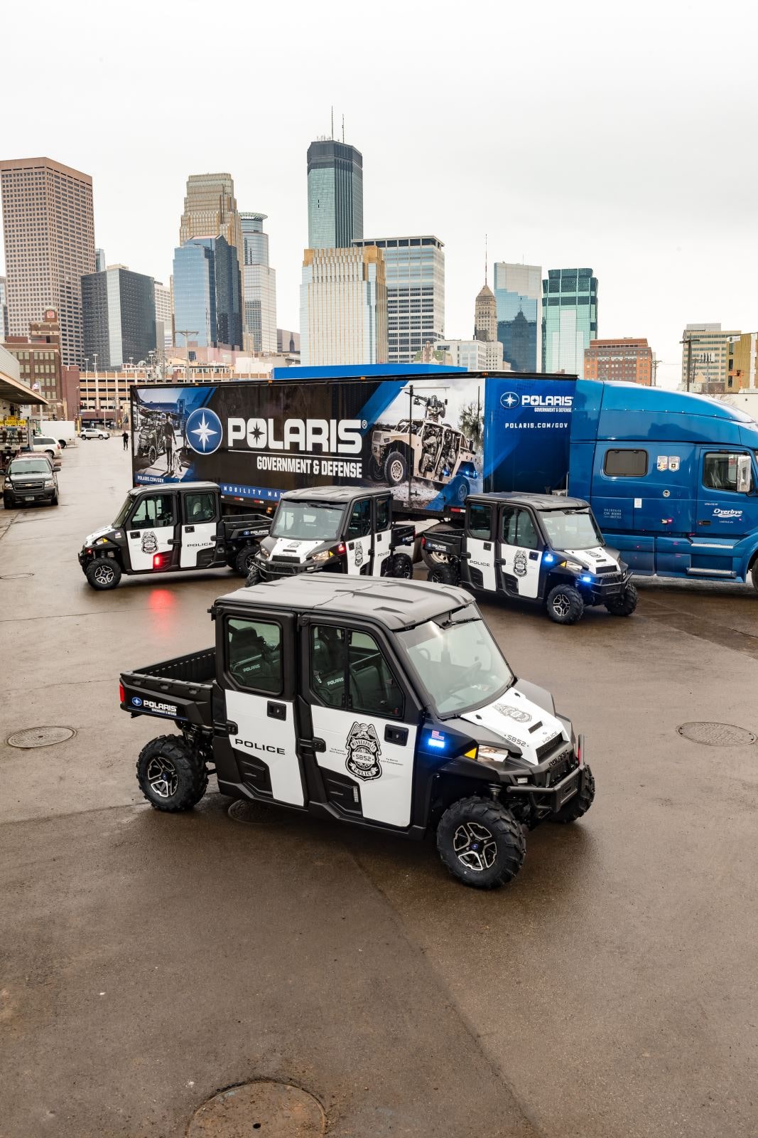 Prezenta Polaris® Police Ranger la Super Bowl - utv
