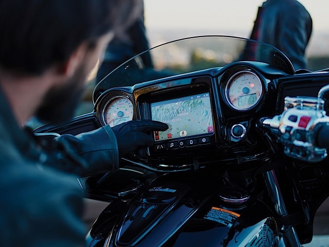 Display Digital Motocicleta Indian Motorcycle
