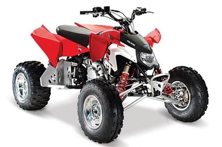 Top cinci ATV-uri pe care le dorim produse in continuare - atv Honda TRX450R