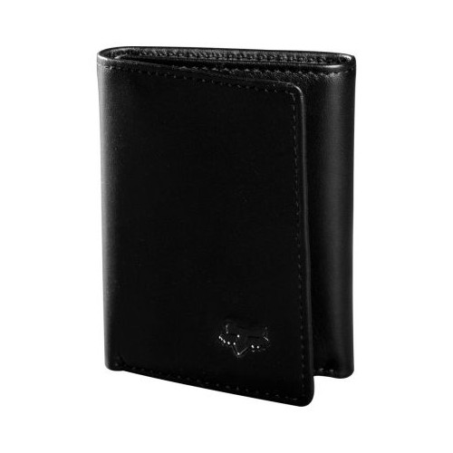 PROMOTIONALE ATVROM FOX TRIFOLD LEATHER WALLET [BLK]