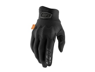 100% COGNITO Black/Charcoal Gloves