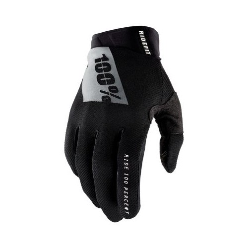 Manusi 100% Ridefit Gloves Black