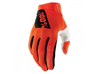 100% Ridefit Gloves Fluo Orange