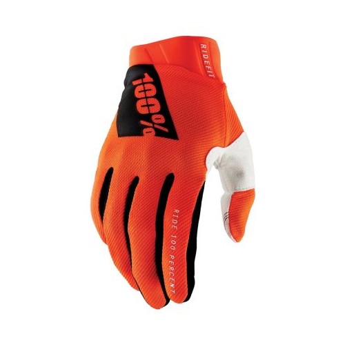 Manusi 100% Ridefit Gloves Fluo Orange