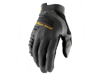 100% R-Core Gloves Charcoal
