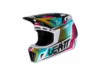 LEATT Helmet Kit Moto 8.5 V22 AQUA