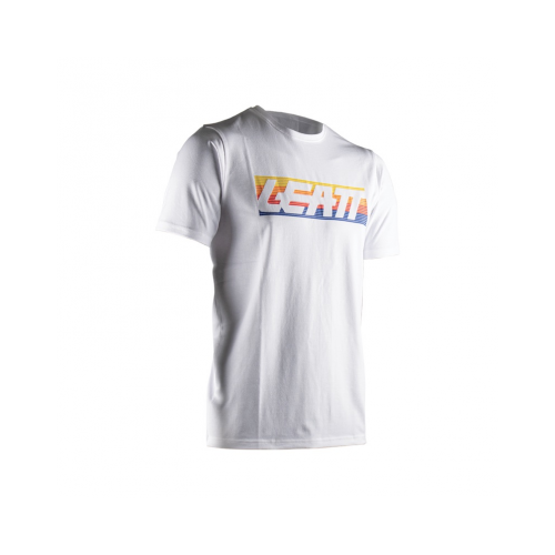 Tricouri LEATT T-Shirt Core V22 White