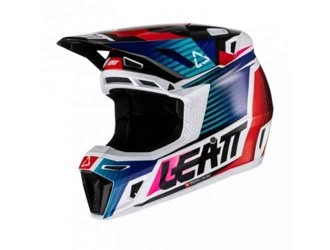 LEATT Helmet  and Goggle Kit Moto 8.5 V22 ROYAL