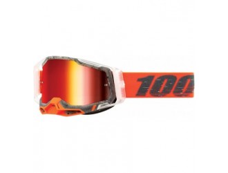 100% RACECRAFT 2 Goggle Schrute - Mirror Red Lens