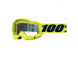 100% ACCURI 2 OTG Goggle Fluo/Yellow - Clear Lens