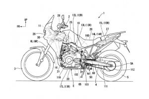 Mai multe patente sugereaza o revenire Honda Transalp