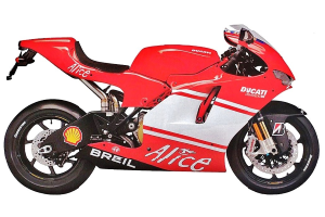 Ducati Desmosedici RR, originalul Ducati V4 Superbike