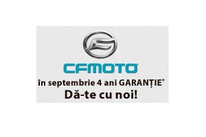 Promotie la intreaga gama CF Moto in septembrie 