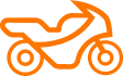 icon MOTOCICLETE KTM  oranj