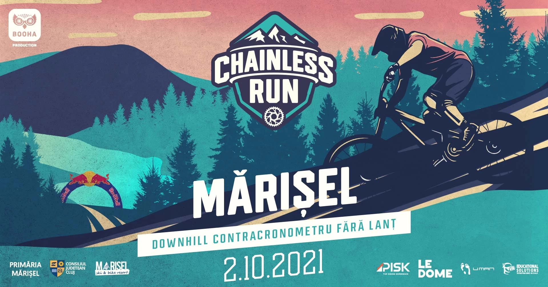 Marisel Chainless Run - downhill pe stilul bikepark