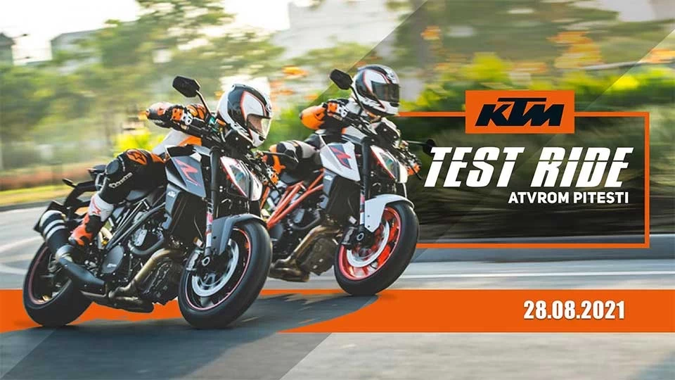 RIDE TEST cu motocicletele KTM la ATVRom Pitesti