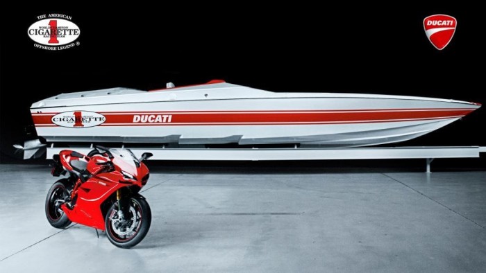 Ducati Cigarette Racing Boat la Miami