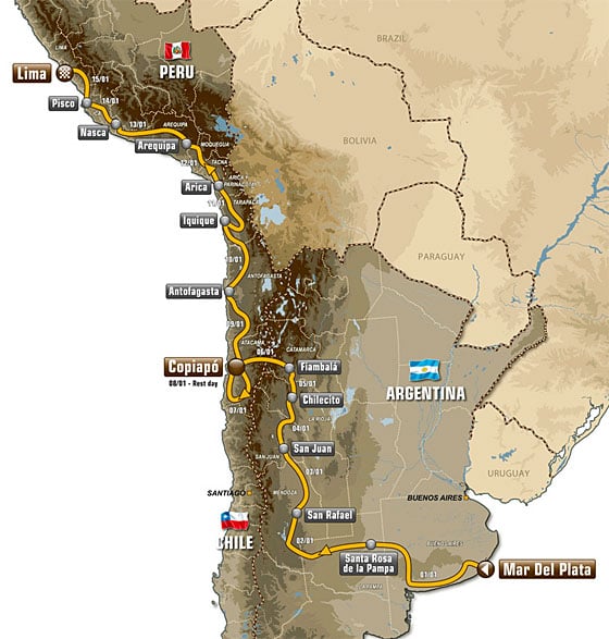 Se pregateste Dakar 2012