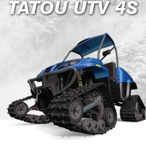 Cu Tatou UTV 4S aluneci mai bine