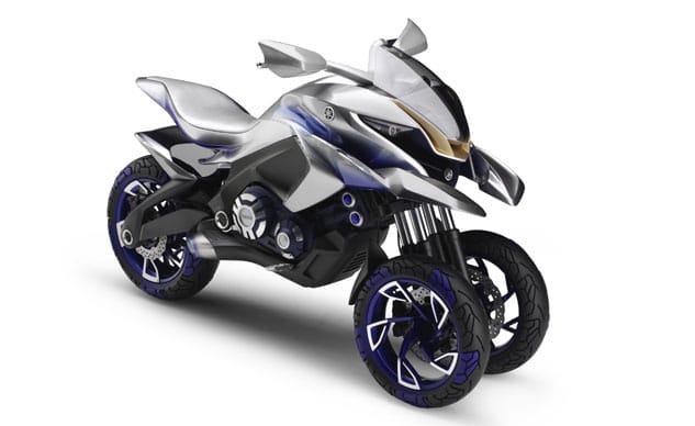 Intermot 2014:Yamaha prezinta conceptul 01GEN cu trei roti