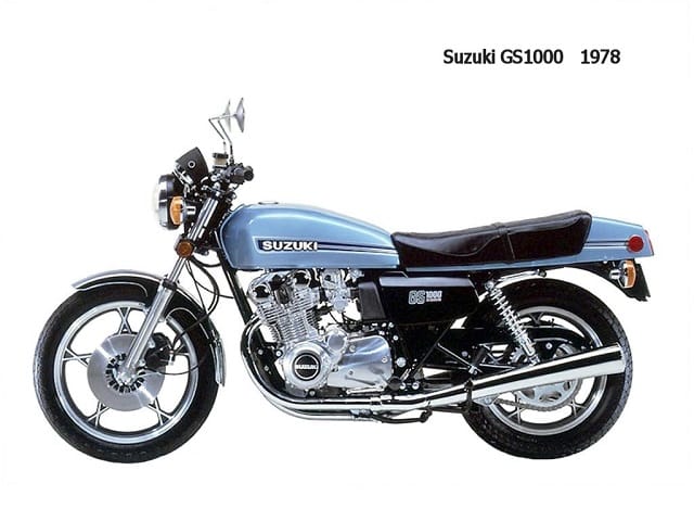 Suzuki GS1000 face parte de-acum din programul Vintage Parts
