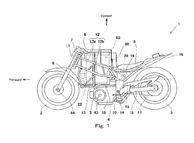Kawasaki mai face un pas spre motocicletele electrice cu un nou brevet de inventie
