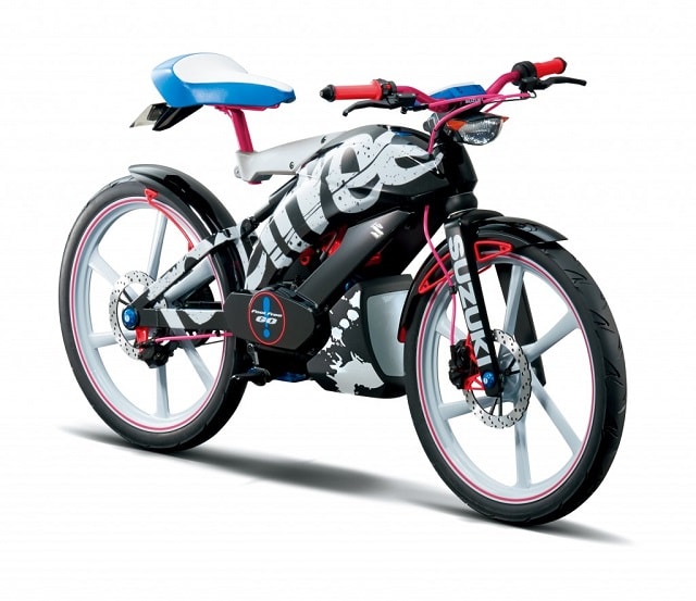 Tokyo Motor Show: Suzuki prezinta Feel Free Go! un concept hibrid moto-bicicleta