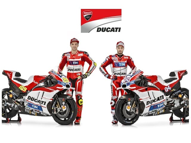Ducati a lansat oficial modelul de curse Desmosedici GP16