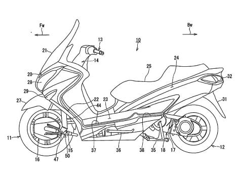 Si Suzuki pregateste tehnologia tractiunii pe ambele roti, la scutere si motociclete
