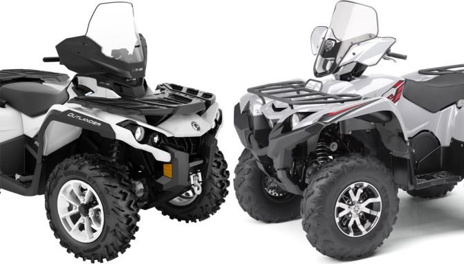 2018 Can-Am Outlander North Edition 650 vs. Yamaha Grizzly EPS LE
