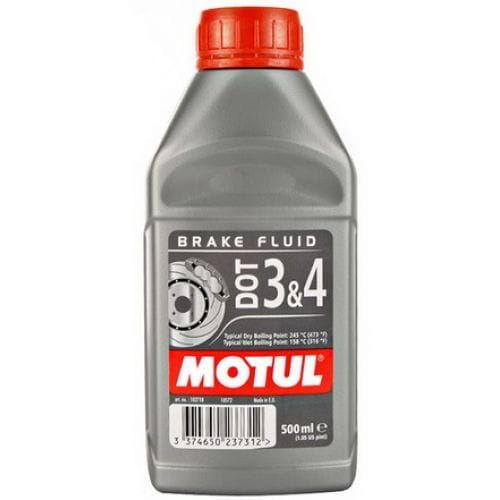 MOTUL DOT 3 & 4 Brake Fluid 0.5L