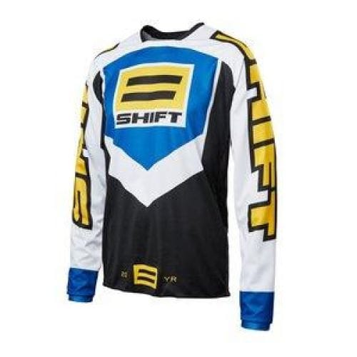 SHIFT MX-JERSEY WHIT3 20 YEAR THROWBACK JERSEY BLACK