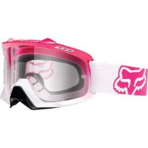 FOX Airspc Goggle - 06333 PINK-WHT FADE-Clear