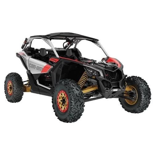 Can-Am Maverick X rs Turbo R Silver-Gold-Red '19