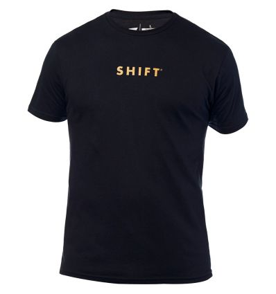 SHIFT GOLD PURE SS TEE [BLK]