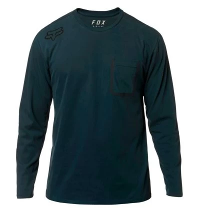 FOX REDPLATE 360 LS AIRLINE TEE [NVY]