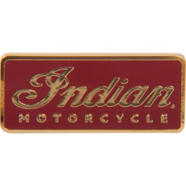 Indian Motorcycle Insigna cu logo-ul Indian Motorcycle rosie