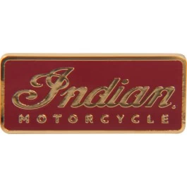 Indian Motorcycle Insigna cu logo-ul Indian Motorcycle rosie