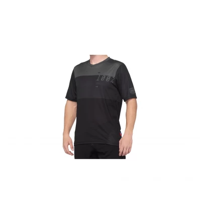 100% AIRMATIC Jersey Charcoal/Black