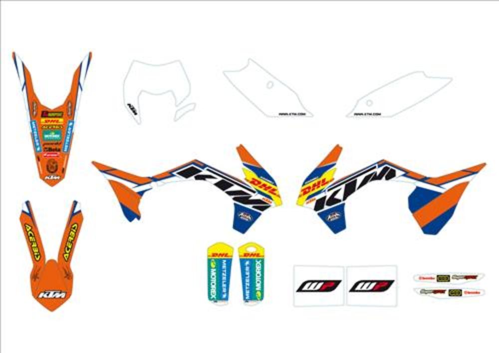 KTM Factory graphics kit