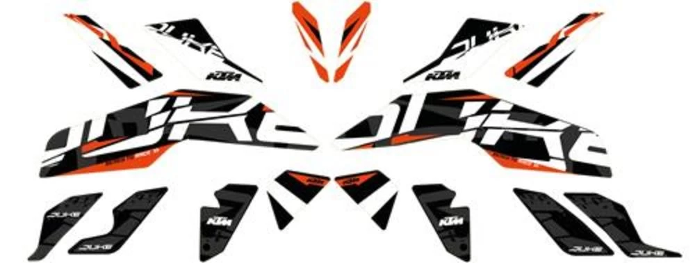 KTM Style graphics kit