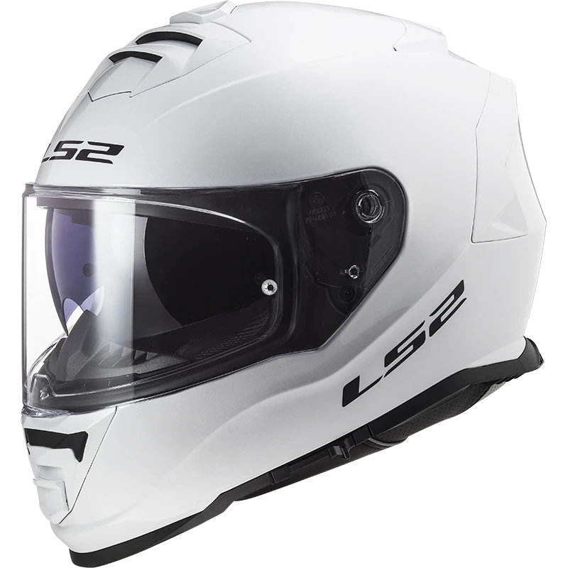 LS2 FF800 STORM SOLID WHITE