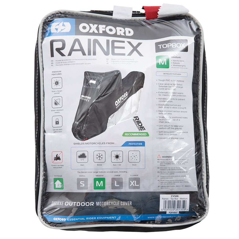 OXFORD - husa moto RAINEX - Topcase large [246x104x127]
