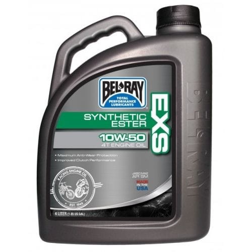 BEL-RAY EXS FULL SYNTHETIC ESTER 4T 10W50 4L