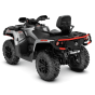 Can-Am Outlander MAX XT 650 Brushed Aluminum Can-Am Red '18