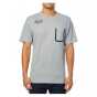 FOX REDPLATE 360 SS AIRLINE TEE [STL GRY]