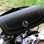 Indian Motorcycle Geanta din piele naturala pentru ghidon - Black