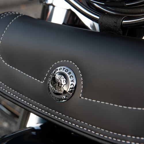 Indian Motorcycle Geanta din piele pentru furca - Black