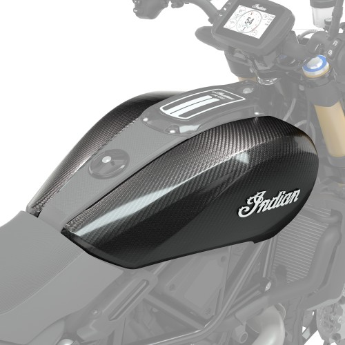 Indian Motorcycle Panouri Laterale pentru rezervor - Carbon Fiber