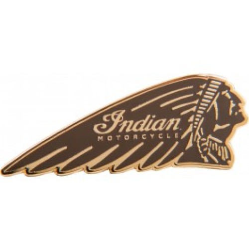 Indian Motorcycle Insigna Pin Badge colorata